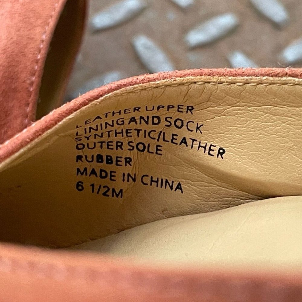 Banana Republic Women Heels Sandal Shoes Brown Leather Upper Pump Size 6.5M - Picture 10 of 10